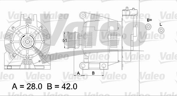 Gerador 436732 VALEO