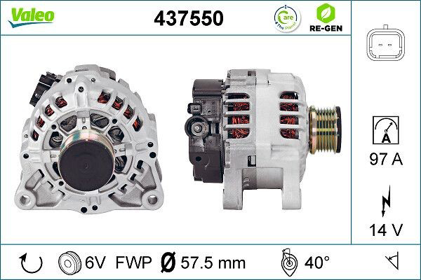 Gerador 437550 VALEO