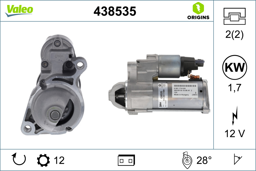 Motor de arranco Mercedes ML/GLE  W167