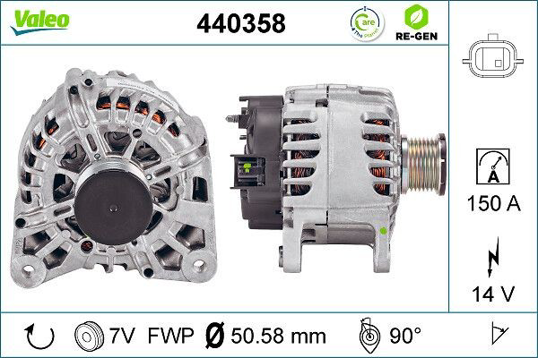 Compre 440358 VALEO Gerador