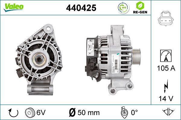 Gerador 440425 VALEO