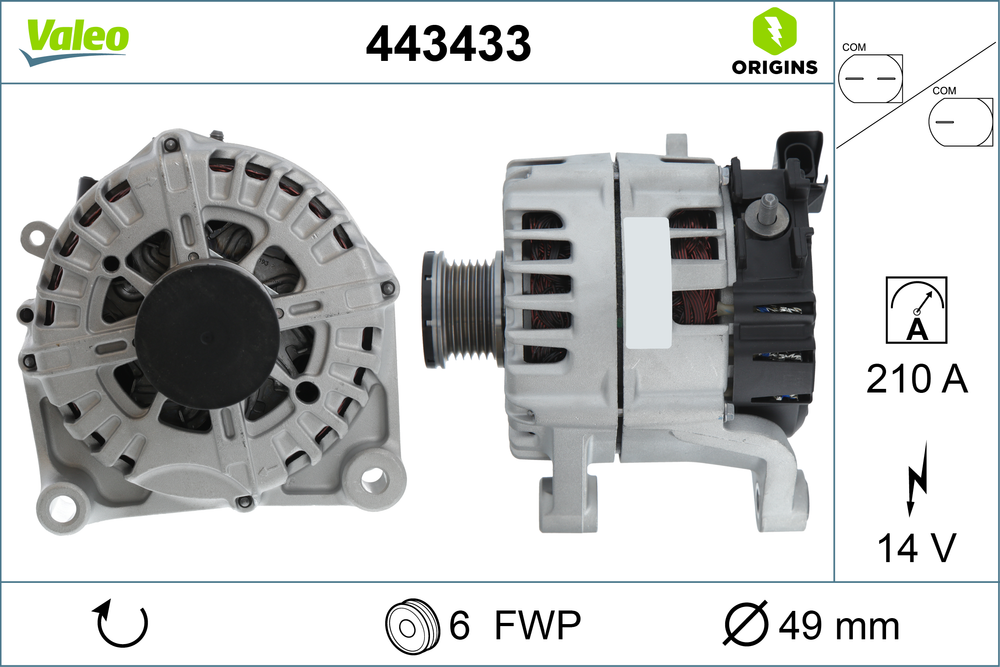 Gerador para Alfa Romeo Giulia 952
