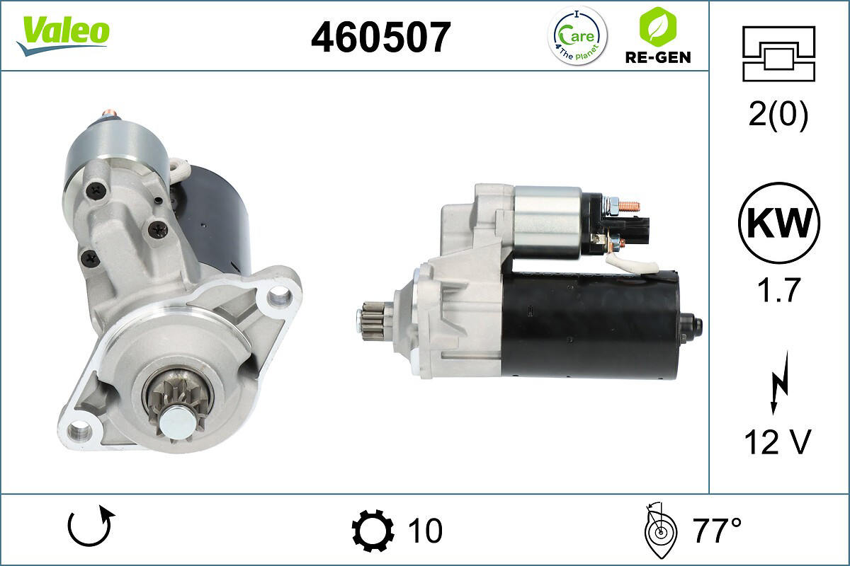 Compre 460507 VALEO Motor de arranco