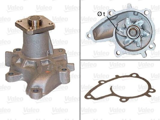 Bomba de água (bomba) de esfriamento 21010V5528 Nissan/Infiniti