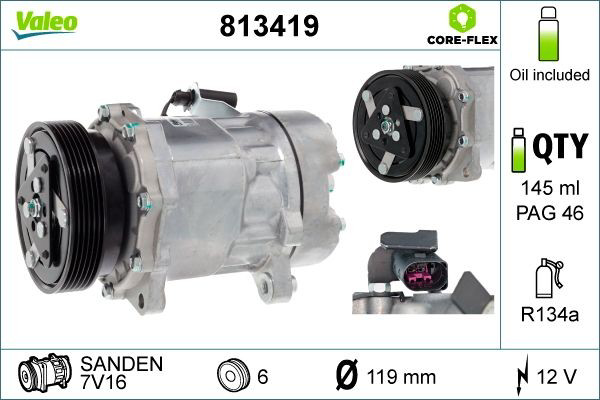 Compre 5060311010 VAG Compressor de aparelho de ar condicionado