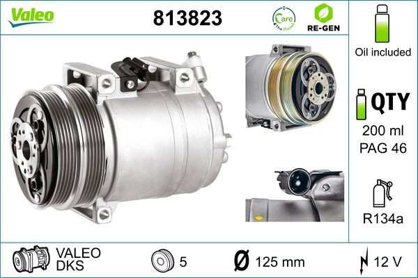  Compressor de aparelho de ar condicionado Ford Kuga I SUV (CBV) (2008 - 2012) I