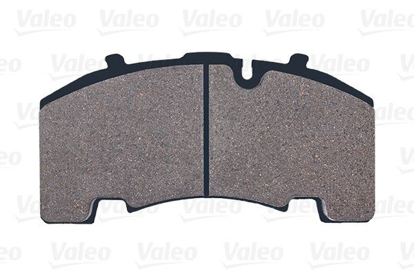 Sapatas do freio traseiras de disco VALEO 882209