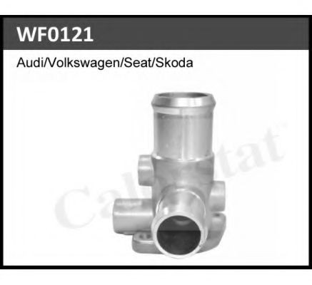 Flange do sistema de esfriamento (união em T) WF0121 Vernet