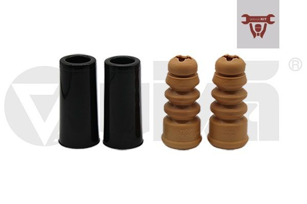 K51116401 Vika Pára-choque (grade de proteção) de amortecedor traseiro + bota de proteção