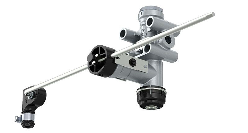 Válvula de controlo de pressão de ar no coxim pneumático 4640060020 Wabco