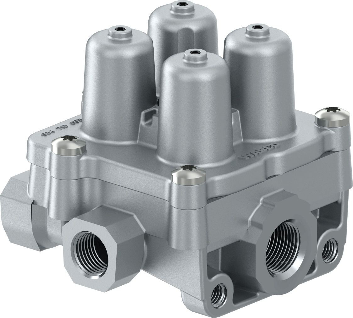Válvula de limitação de pressão do sistema pneumático Wabco 9347142110
