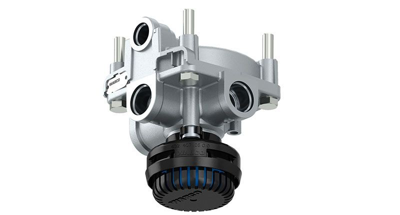 Válvula de aceleração do sistema pneumático Wabco 9730110040