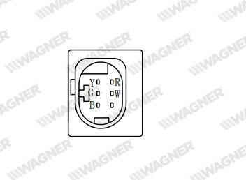 Sonda lambda, sensor de oxigênio até o catalisador 30751138 Hyundai/Kia