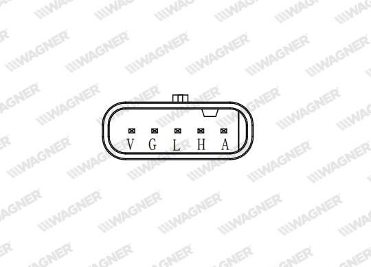 NOS00049 Wagner Sensor traseiro de óxidos de nitrogênio NOX