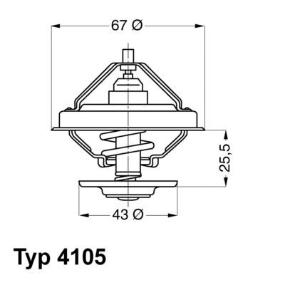 Termostato 04224847 Deutz