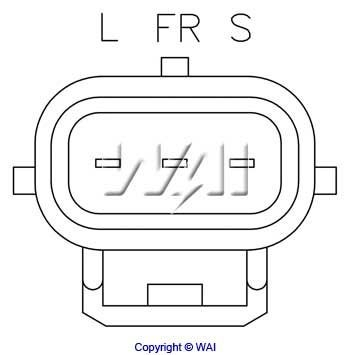  Relê-regulador do gerador (relê de carregamento) Ford Maverick II SUV (1N2) (2001 - 2007) II