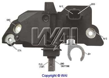 IB321 WAI Relê-regulador do gerador (relê de carregamento)