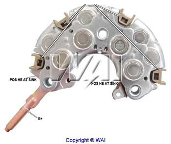 Compre Eixo de diodos do gerador Toyota 4 Runner 