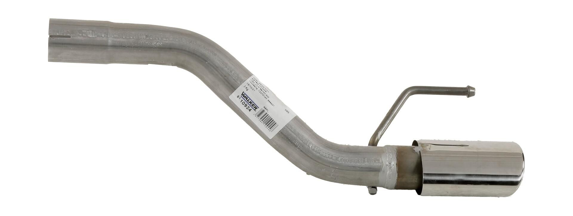  Silenciador, parte traseira Opel Astra J hatchback (2009 - 2016) J