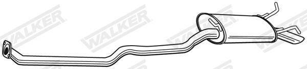  Silenciador, parte traseira Hyundai Santa Fe I SUV (SM) (2000 - 2006) I