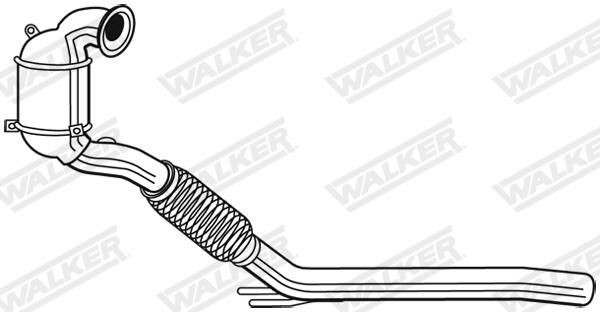 Convertidor - catalisador Walker 28569 preço, a partir de 597,66 USD