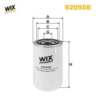 92095E WIX Filtro de óleo