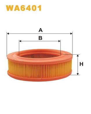 Filtro de ar para Ford Fiesta Mk1 GBFT