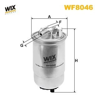 WF8046 WIX Filtro de combustível