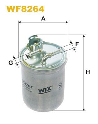WF8264 WIX Filtro de combustível