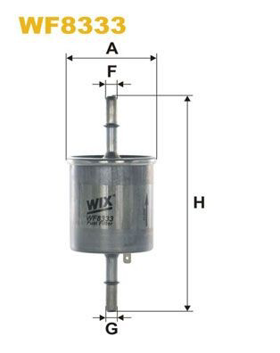 WF8333 WIX Filtro de combustível
