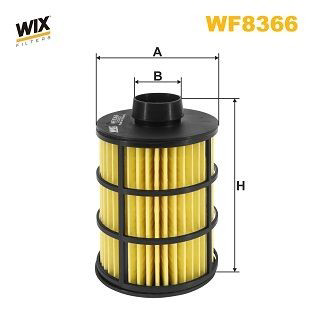 WF8366 WIX Filtro de combustível