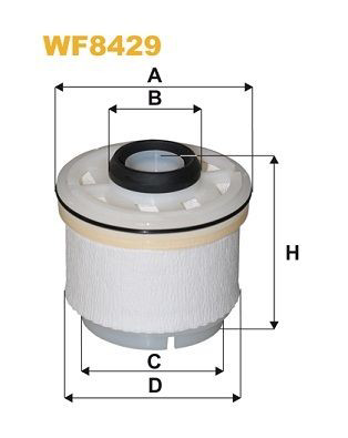 WF8429 WIX Filtro de combustível
