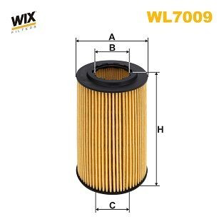 WL7009 WIX Filtro de óleo