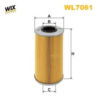 WL7061 WIX Filtro de óleo