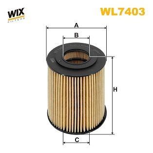 WL7403 WIX Filtro de óleo
