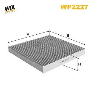 WP2227 WIX Filtro de salão