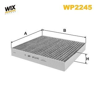 WP2245 WIX Filtro de salão