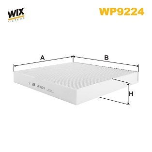 WP9224 WIX Filtro de salão