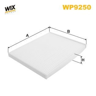 WP9250 WIX Filtro de salão