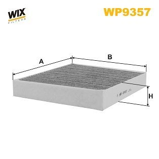 WP9357 WIX Filtro de salão
