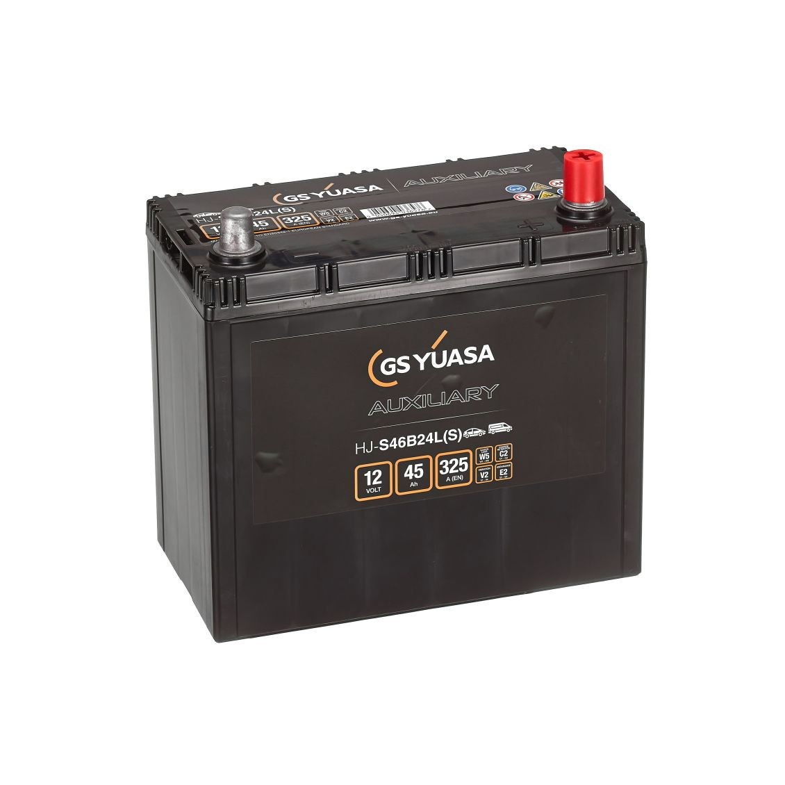 HJS46B24L Yuasa Bateria recarregável (PILHA)