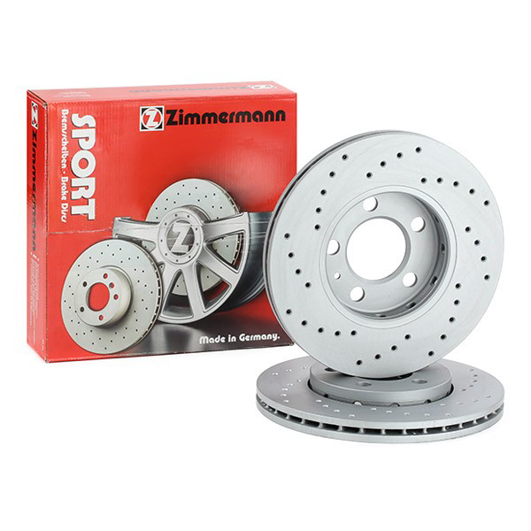 Compre 100123352 Zimmermann Disco do freio dianteiro
