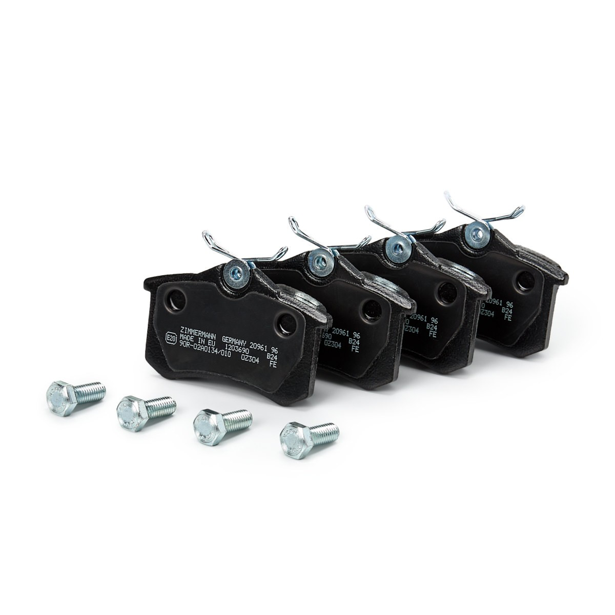 Compre 209611721 Zimmermann Sapatas do freio traseiras de disco