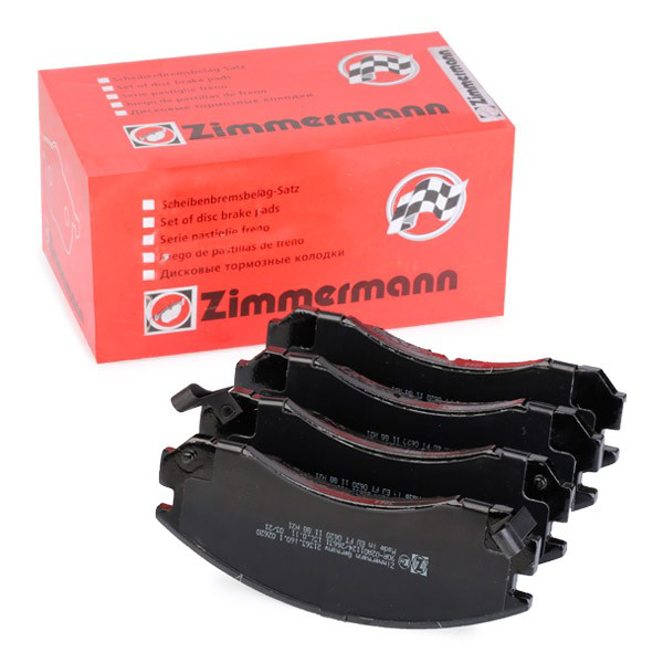 Sapatas do freio dianteiras de disco Zimmermann 213631601