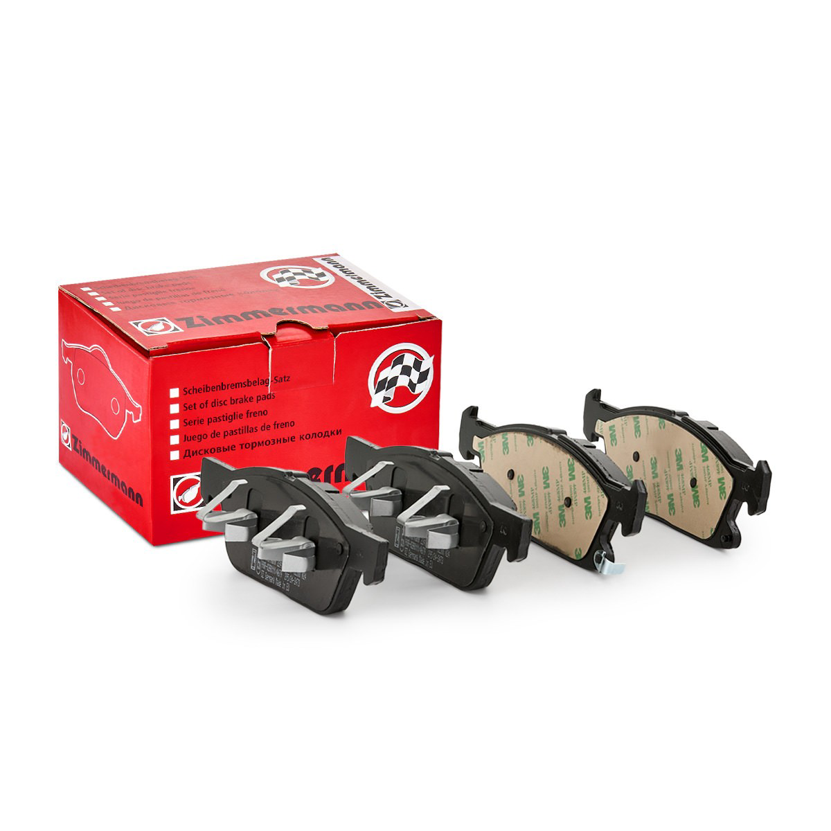 Compre 224121801 Zimmermann Sapatas do freio dianteiras de disco