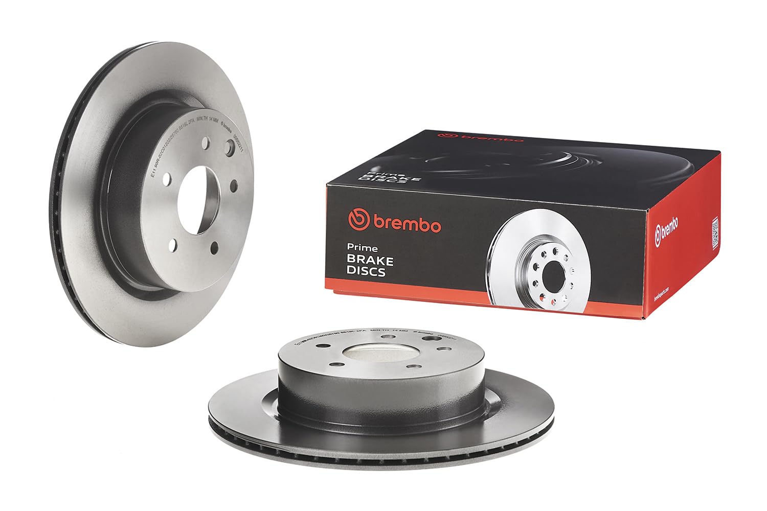 Disco do freio traseiro 09B52211 Brembo