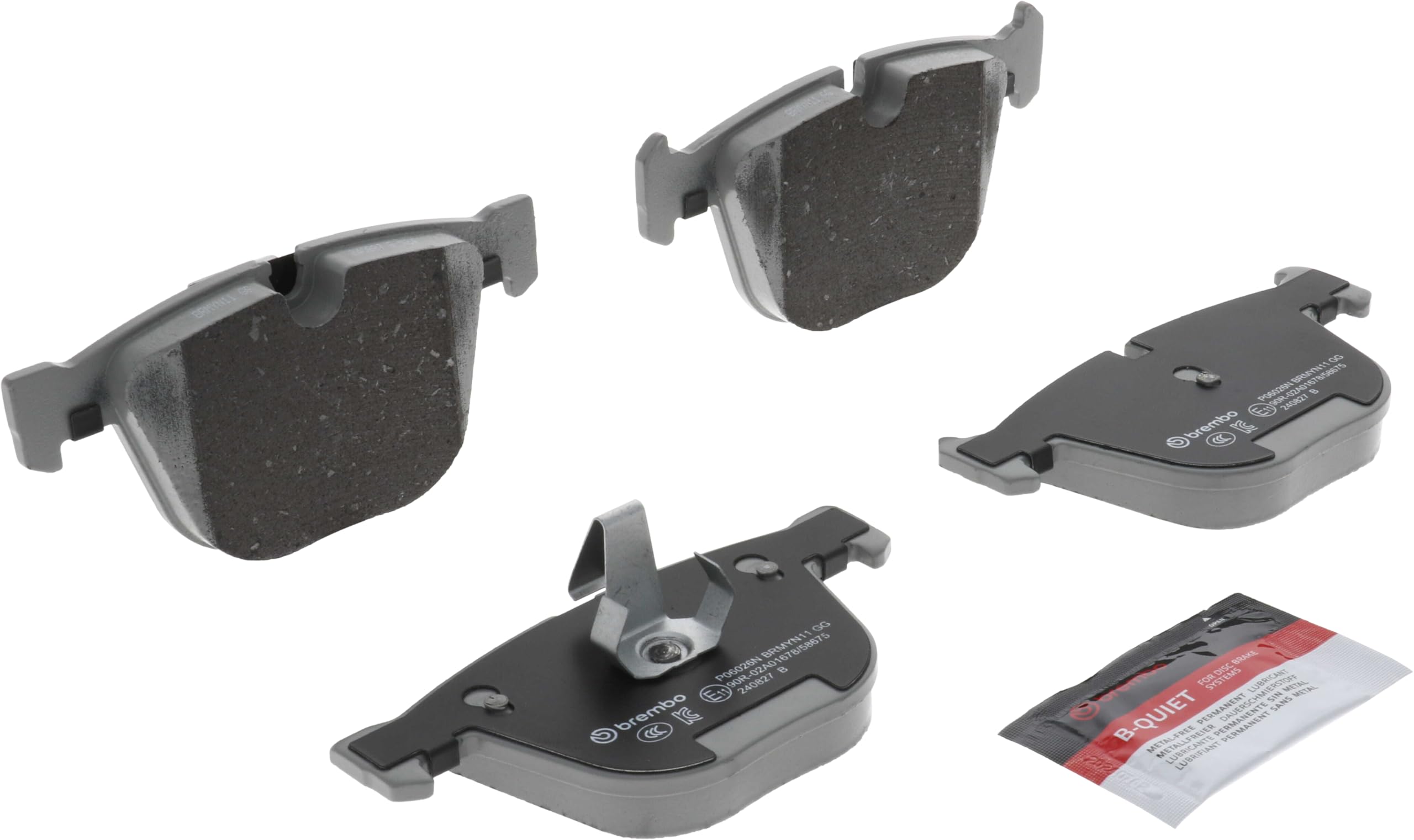 Sapatas do freio traseiras de disco Brembo P06026 preço, a partir de 39,84 USD