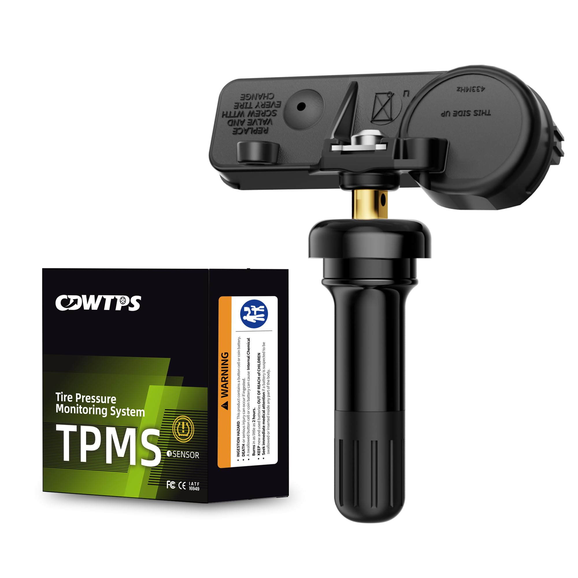 Sensor de pressão de ar nos pneus K68001698AB Fiat/Alfa/Lancia