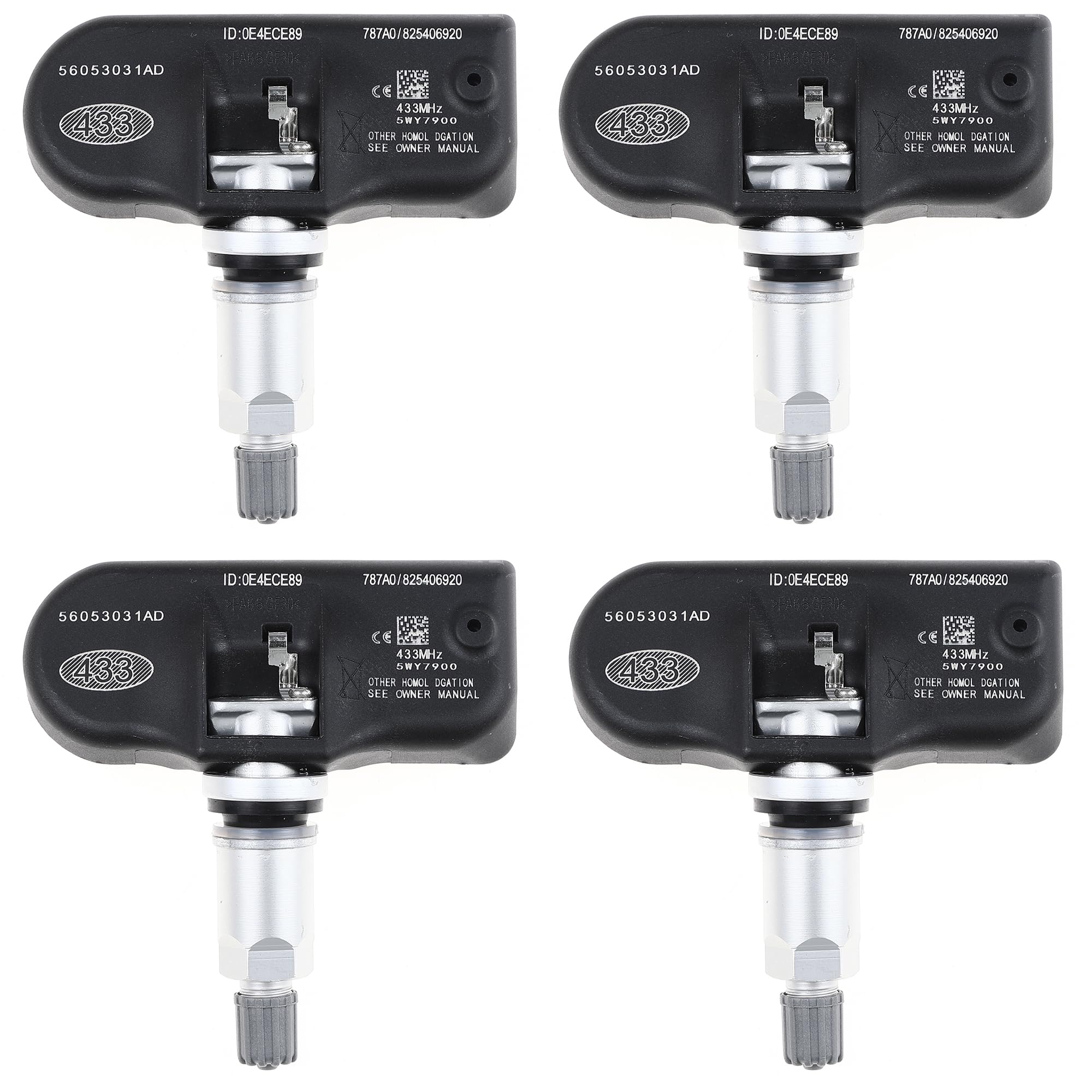 Sensor de pressão de ar nos pneus Fiat/Alfa/Lancia K68001698AB