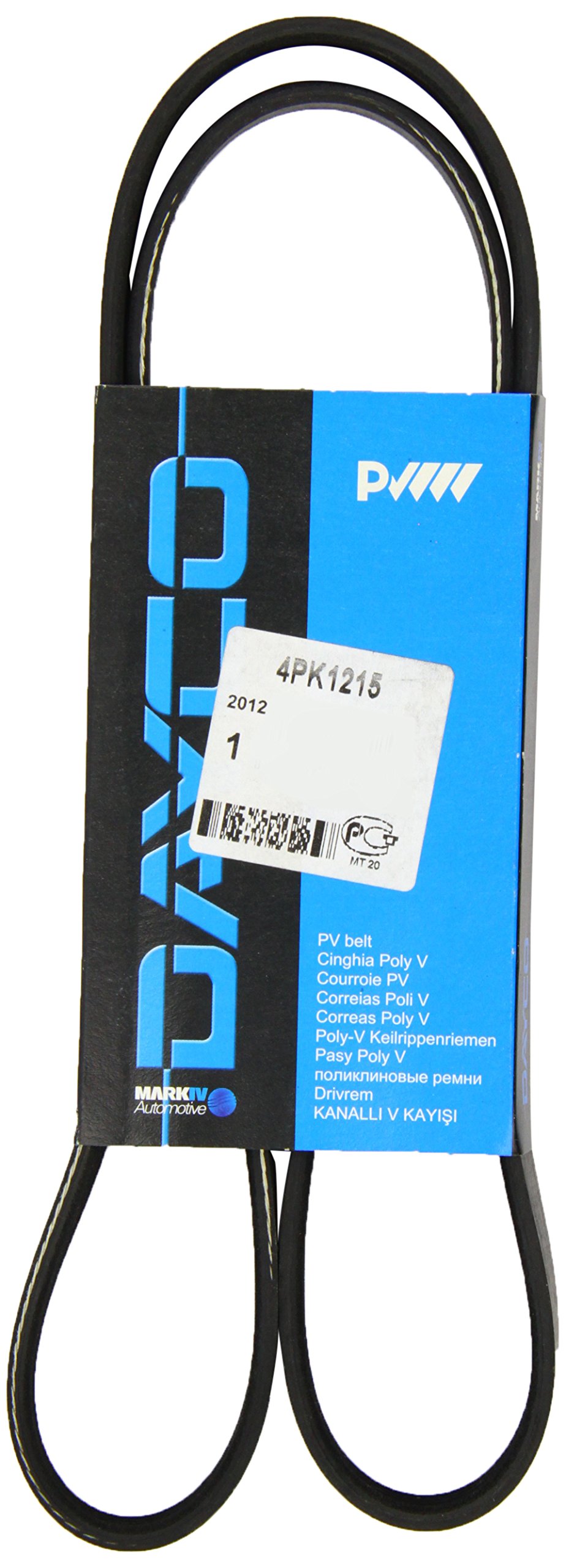 Correia dos conjuntos de transmissão Dayco 4PK1215 preço, a partir de 11,66 USD